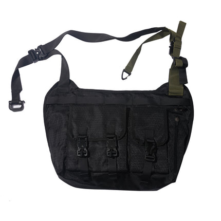 Casual Tooling Hip-hop Male Functional Wind Messenger Bag