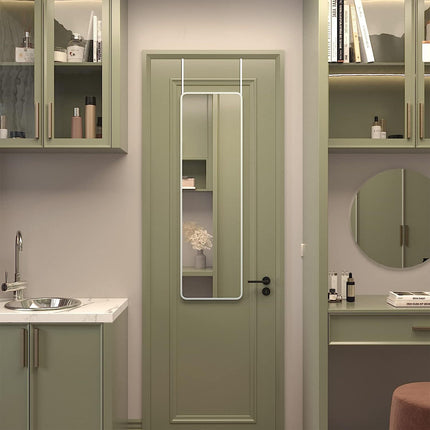 Silver 47 x 14IN Door mirror.(W2203P182160)
