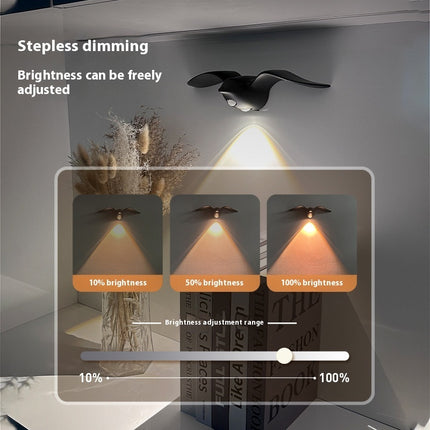 Infrared Sensor Lamp Aisle Stairs Hallway Rechargeable LED Night Light