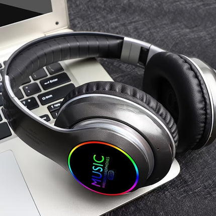 Wireless Headphones, Wireless Earbuds With Deep Bass, Lightweight Foldable Headphones