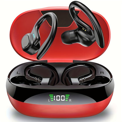 Wireless Earbuds with Mic - Sport-Friendly, Stereo In-Ear Headphones, Touch Control