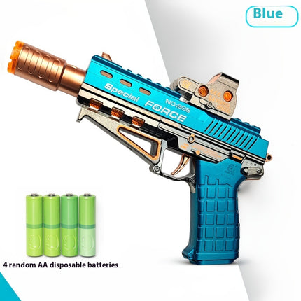 Children's Electric Spray Toy Gun Little Boys Luminous Sound Music Shock 1-2-3 Years Old Left Wheel