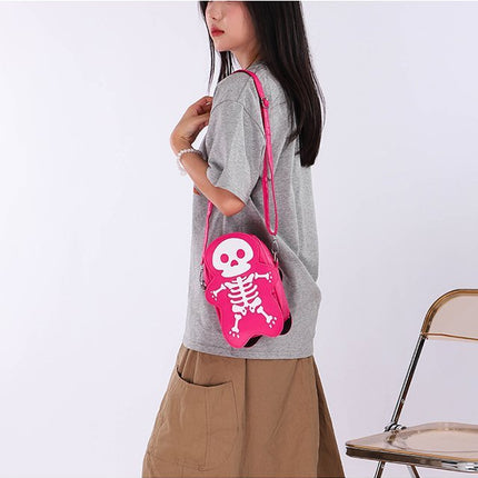 HalloweenShoulder Bag Girls Fashion Funny Cute Messenger Crossbody Bags