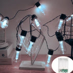 3.5 M 10 Lights Solar Energy / Blue