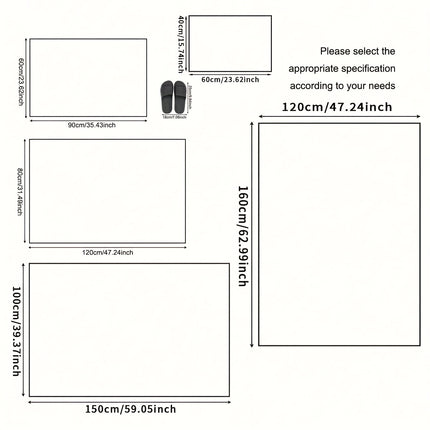 1 Christmas Home Bedroom Decorative Sofa Carpet, Fluffy Faux Fur Rug for Room, Warm