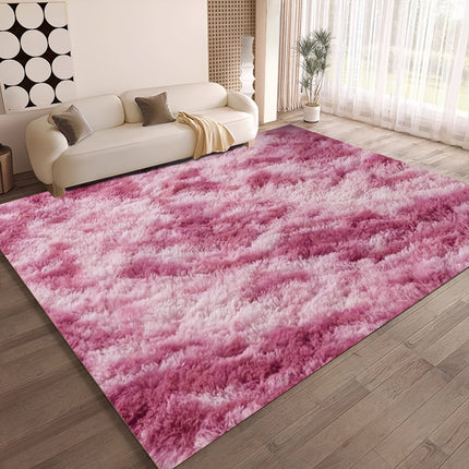 A Plush Carpet, Fluffy for The Bedroom, Rectangular Bedside Rug, Suitable for Living Rooms, Bedrooms