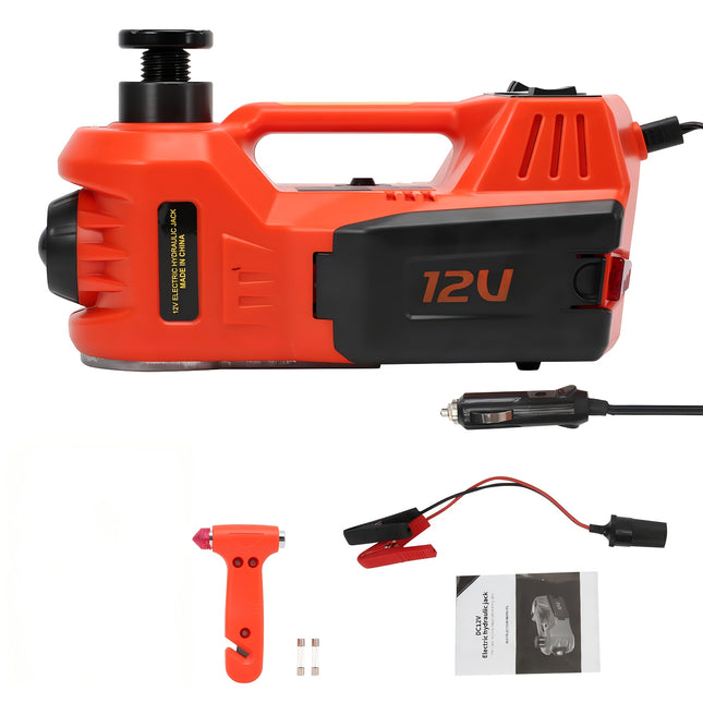 12V 3T/5T Electric Car Jacks Kit  Tyre Change Tool Jack With Toolbox, Professional Garages Tools