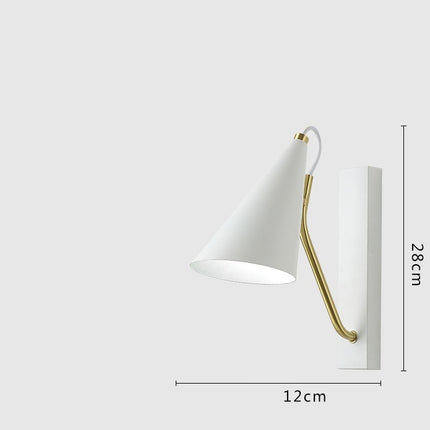 Bedside Bedroom Nordic Minimalist LED Wall Lamp