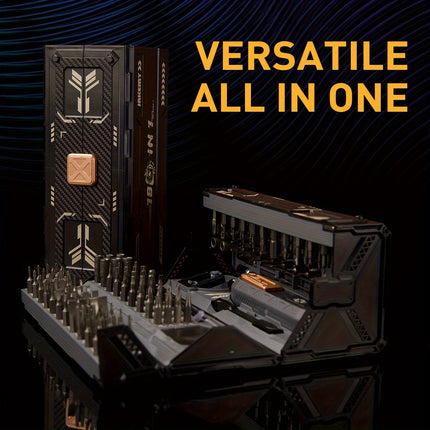 Manual 180in1 Precision Screwdriver Set, with A Stylish Square Storage Box Design. A Professional