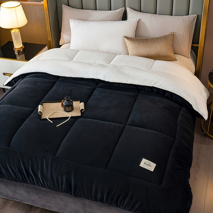 New 1pc High Quality Three-layer Warm Comforter Autumn And Winter Thickened Quilt Warm Quilt Core Heats Up Instantly