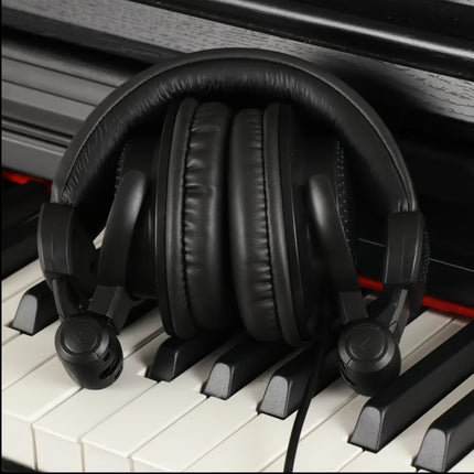 Headphones: Foldable Over-Ear Stereo Earphones for Piano