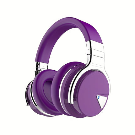 Active Noise Cancelling Wireless Headphones, 30H Playtime, with Microphone,