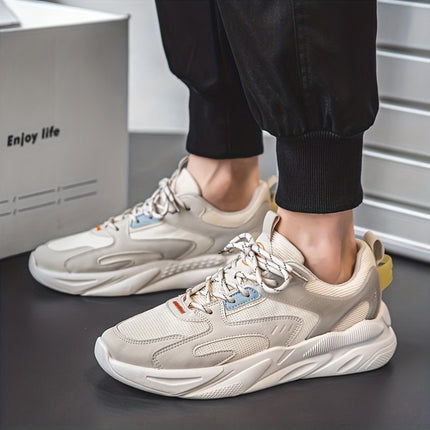 Men's Trendy Color Matching Shock Absorption Shoes