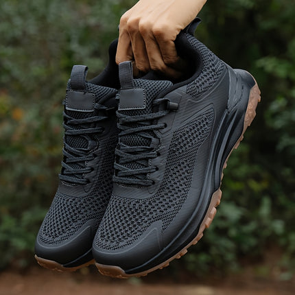 Men's All-Terrain Hiking, Running & Gym Shoes Traction, Breathable Low-Top Outdoor Sneakers