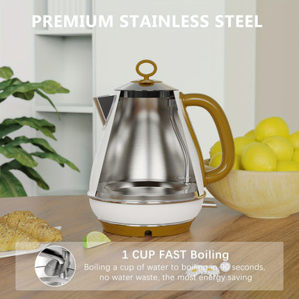 Kettle 100% Stainless Steel BPA Free Classic Design Kettle Quickly Heat