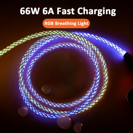 Colorful Streamer Gradual Charging Line
