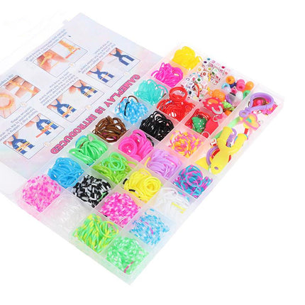 Colorful hand woven educational toys