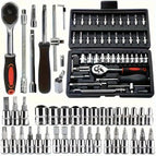 Carbon Steel Portable Black Box Model-46pc