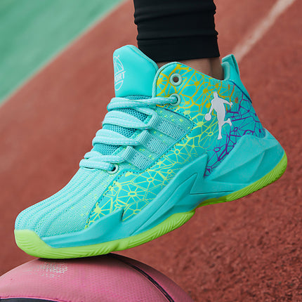 Casual Sneakers - Breathable and Comfortable Basketball Shoes Slip Resistant and Durable Tennis Shoes