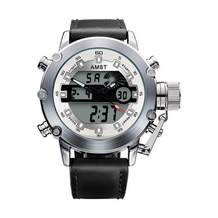 Men's Multi-functional Casual Sports Waterproof Electronic Watch