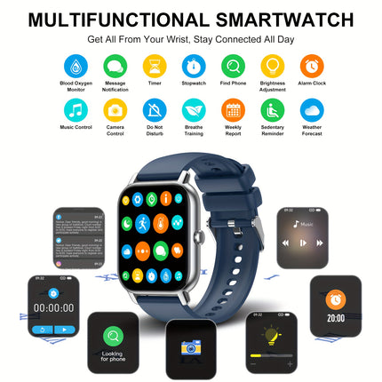 Smartwatches for Both Men And Women, Featuring a 1.85-Inch Display for Making And Receiving Calls,