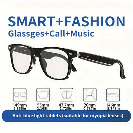 Wireless 5.3 Smart Glasses Headphones, Outdoor Sports Music