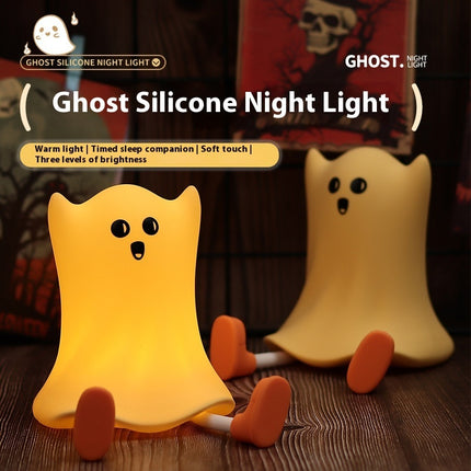 Halloween Silicone Ghost Shaped Bedside