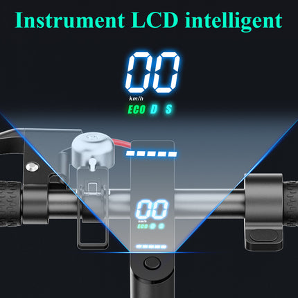 TODIMART T3 Safe and Durable Adult Foldable Electric Scooter, Front and Rear Dual Braking+8.5-inch