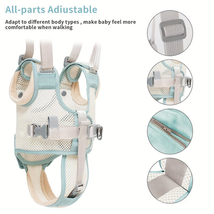 Breathable Basket-Style Baby Walking Harness, Baby Walking Safety Belt  Handheld Child Walking Assistant