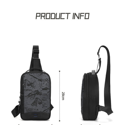 Ultra Light And Stylish Camouflage Simple Ins Chest Bag Breathable Waterproof Function
