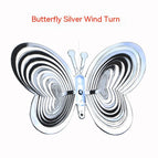 Silver Butterfly Wind Turn / Wind Turn