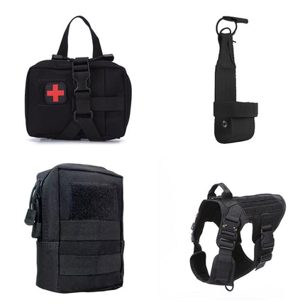 Tactical Dog Clothes Quick Disassembly Dog Vest Outdoor Pet Training Clothes