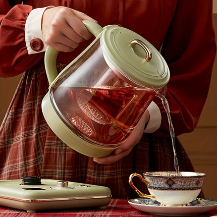 Health-Care Beverage Tea Maker and Kettle, 9-in-1 Programmable Brew Cooker Master, 1.5 L