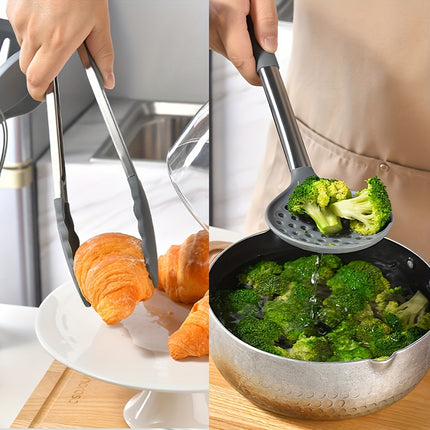 17pcs,Silicone Cooking Utensil Set, Heat Resistant Silicone Cooking Kitchen Utensils Set, Non-stick