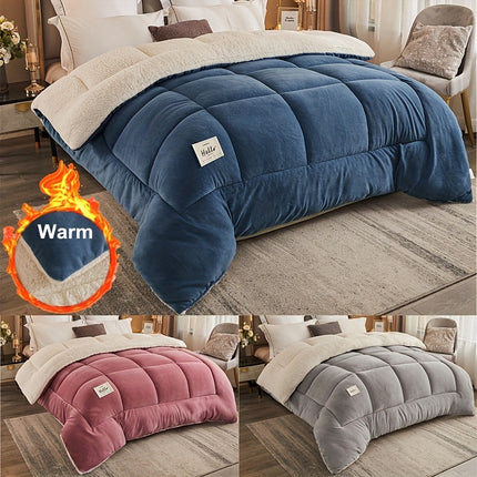 New 1pc High Quality Three-layer Warm Comforter Autumn And Winter Thickened Quilt Warm Quilt Core Heats Up Instantly