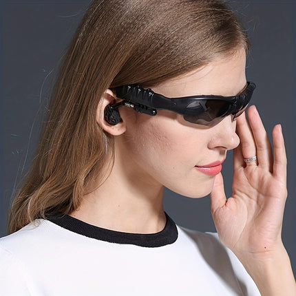 Wireless glasses Stereo Sound Playing Music Call Earphones, Heat And Cold Resistant Wireless