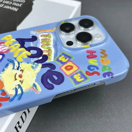 Oil Painting Graffiti Cat Phone Case I Advanced Sense