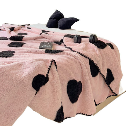 Thick Coral Fleece Blanket Office Nap Single