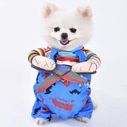 Halloween Dog Clothes Funny Transformation Creative Pet Clothing