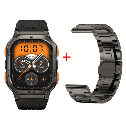 Ultra GPS Smart Watch for Men Halloween Best Gift Compass Altimeter Barometric