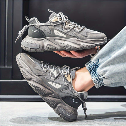 New Style Versatile Men'S Sports Casual Shoes in Black And Rice, White And Blue, Gray.