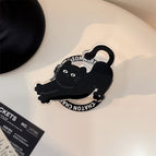 Lazy Waist Black Cat / Single Bracket