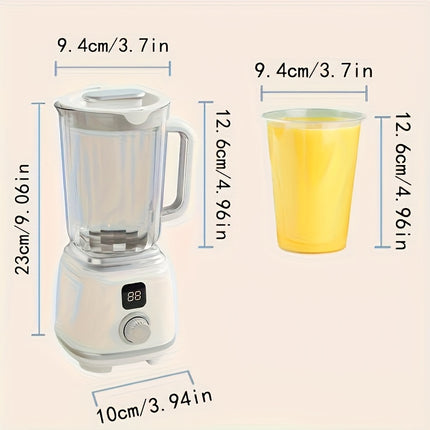 Blender And Ice Crusher Featuring a 22000 RPM Motor, Designed for Making Smoothies, Milkshakes,