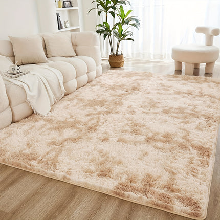 A Plush Carpet, Fluffy for The Bedroom, Rectangular Bedside Rug, Suitable for Living Rooms, Bedrooms