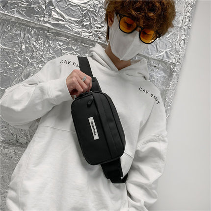 Waterproof Nylon Cloth Bag Street Casual Bag Multifunctional Chest Bag