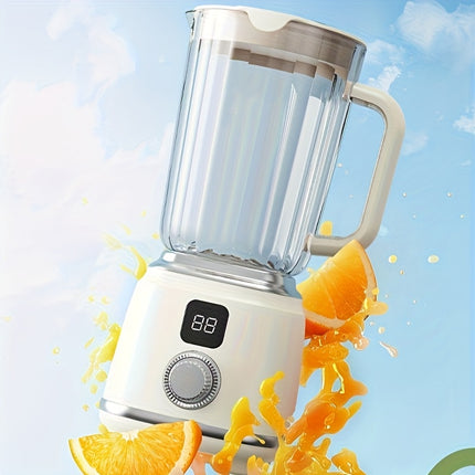 Portable Home Juicer, 20.29oz Capacity, Rotary Control, Fast/Slow Dual-Speed Adjustment, Long Battery Life