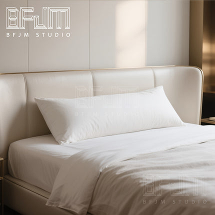 1pc, White Bedding Large Body Pillow Insert for Adults, Full-Body Cushion  20×54