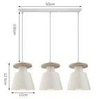 Light Source Not Included / Long Brush Holder White