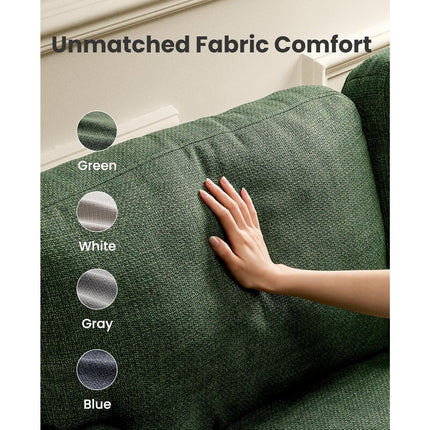 Sofa Couch For Living Room, Modern Couch With Deep Seats Wide Armrests, Comfy Sofa