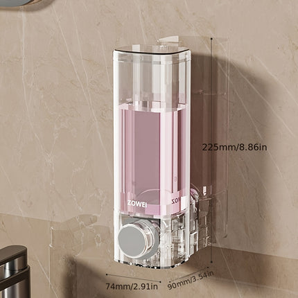 Shampoo Body Wash Pressing Soap Dispenser Wall-mounted Hand Pressing